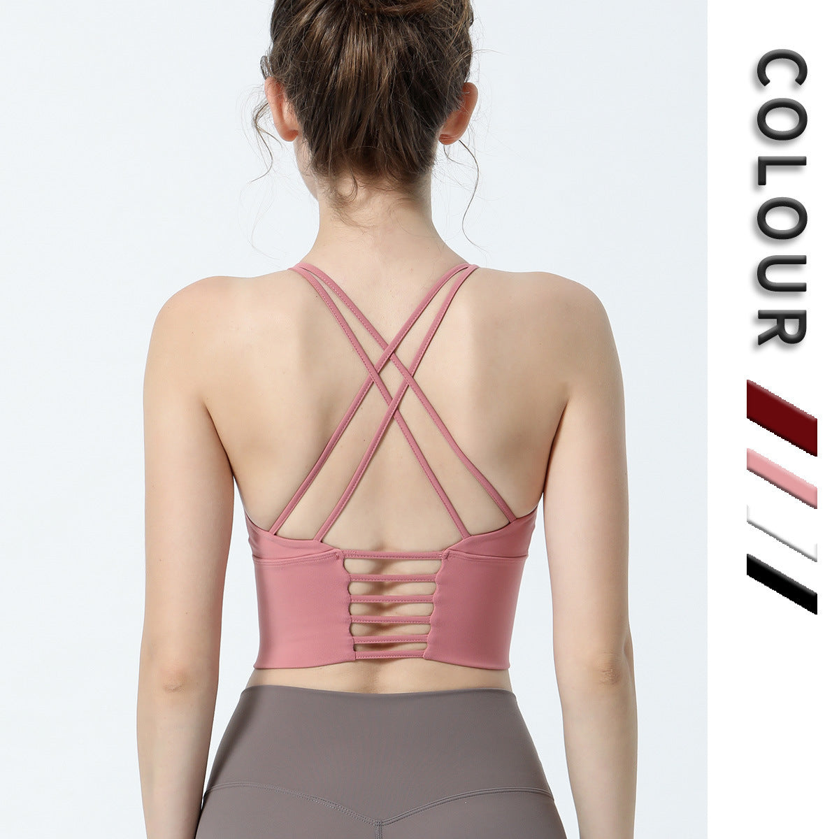 Fitness Padded Push Up Bra